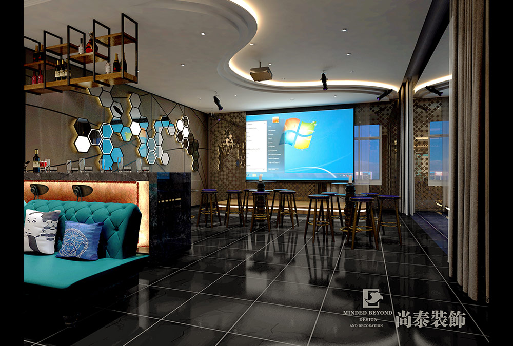 廣州天河奧體中心培訓(xùn)機構(gòu)辦公室設(shè)計效果圖 