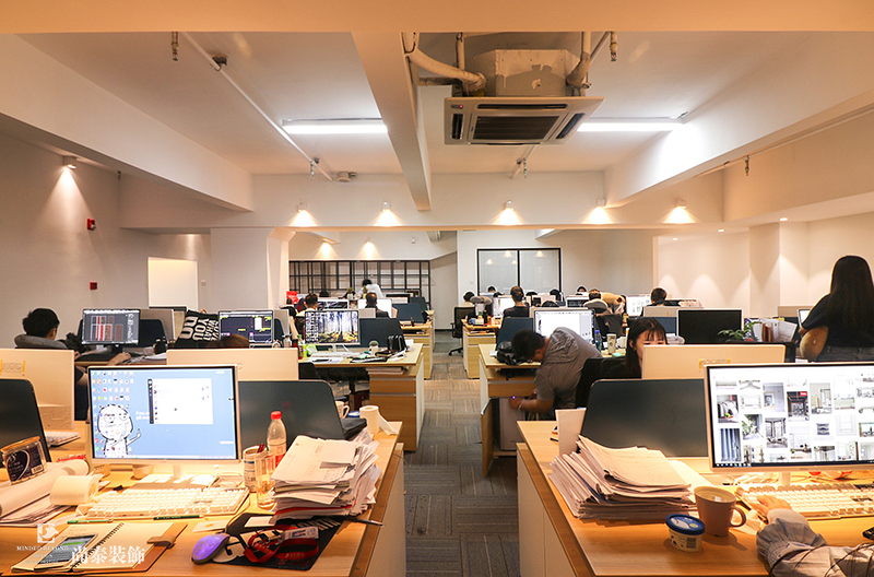 辦公室裝修實景圖