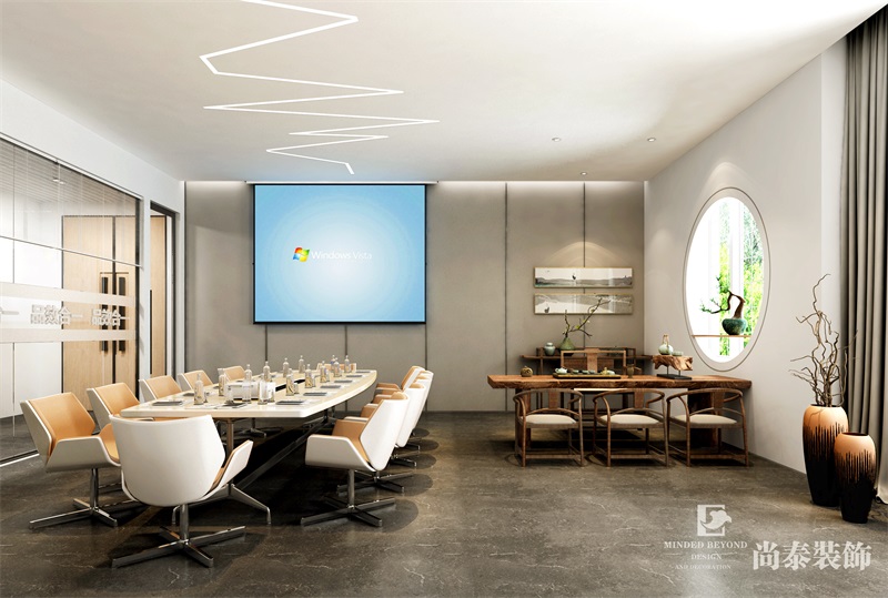 辦公室裝修實(shí)拍圖