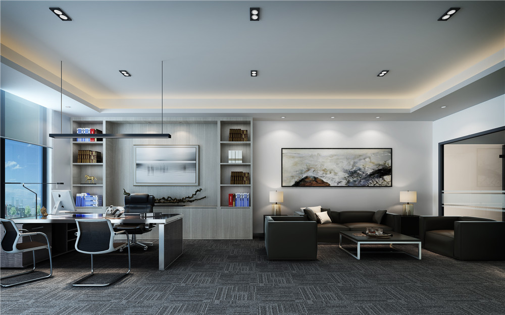 老總辦公室裝修效果圖