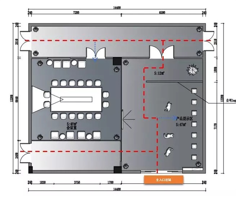 辦公室裝修設(shè)計(jì)動(dòng)線
