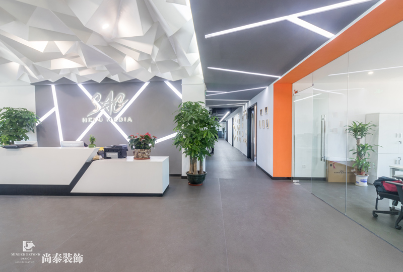 辦公室裝修實(shí)拍圖