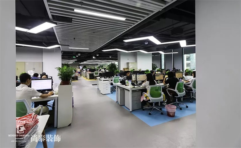 辦公室裝修設(shè)計實拍圖