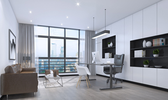 經(jīng)理辦公室如何裝修設(shè)計(jì)，看看這組效果圖就懂了