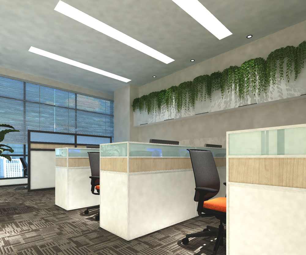 物流公司辦公室裝修效果圖