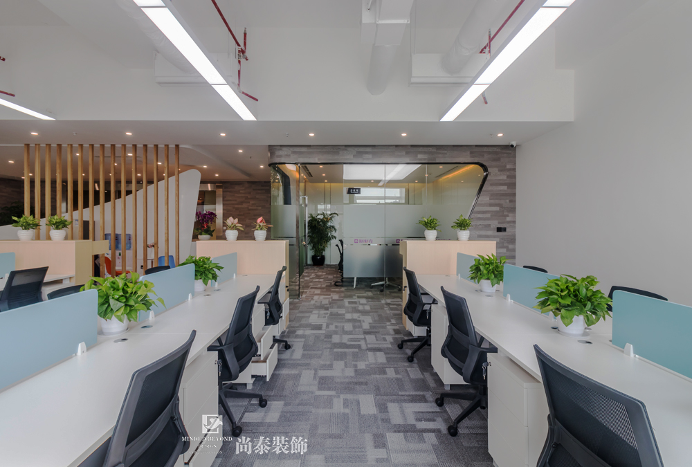 辦公室裝修實(shí)景圖