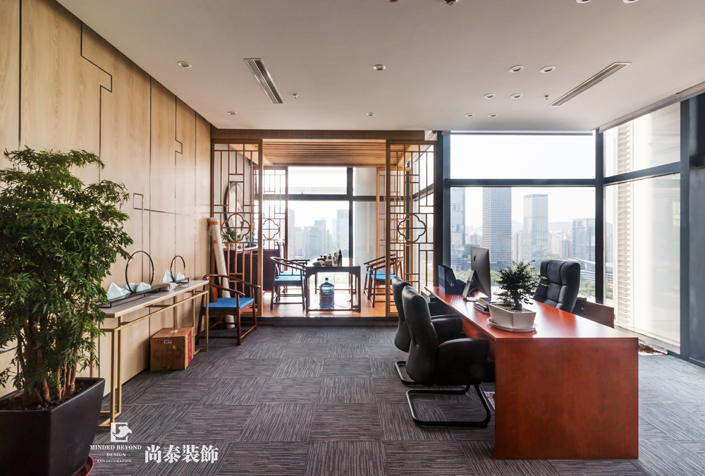 辦公室裝修實(shí)景圖