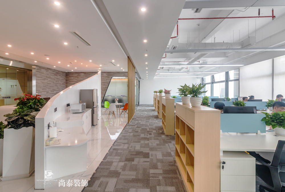 辦公室裝修實(shí)景圖