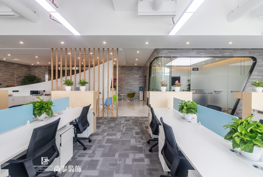辦公室裝修實(shí)景圖