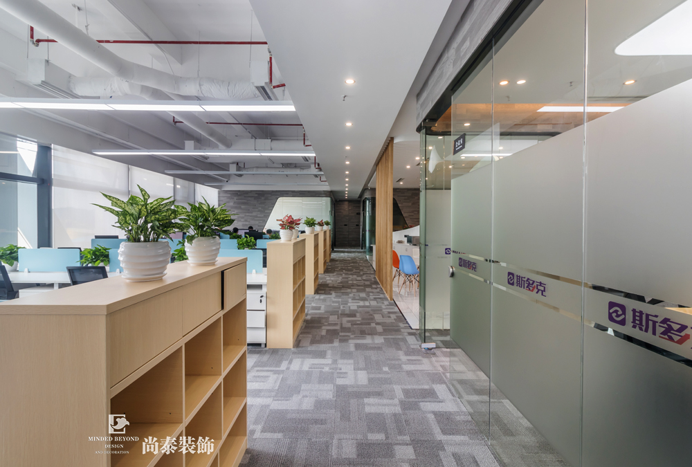 辦公室裝修實(shí)景圖