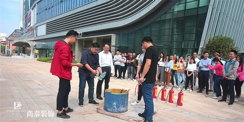 消防演練現(xiàn)場