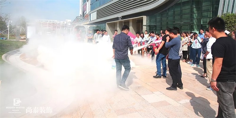 消防演練現(xiàn)場