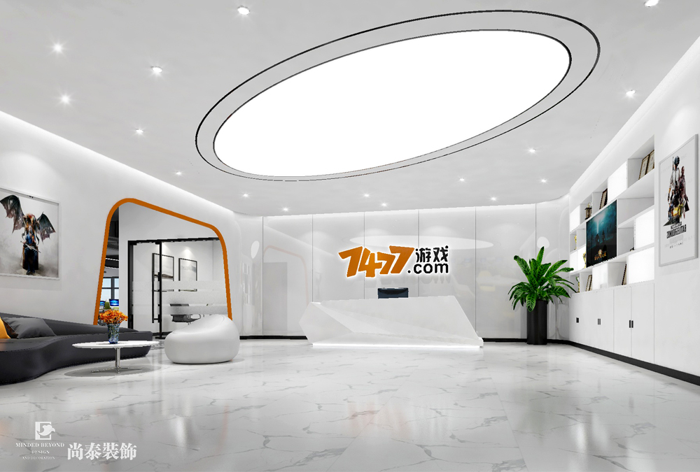 前臺裝修效果圖