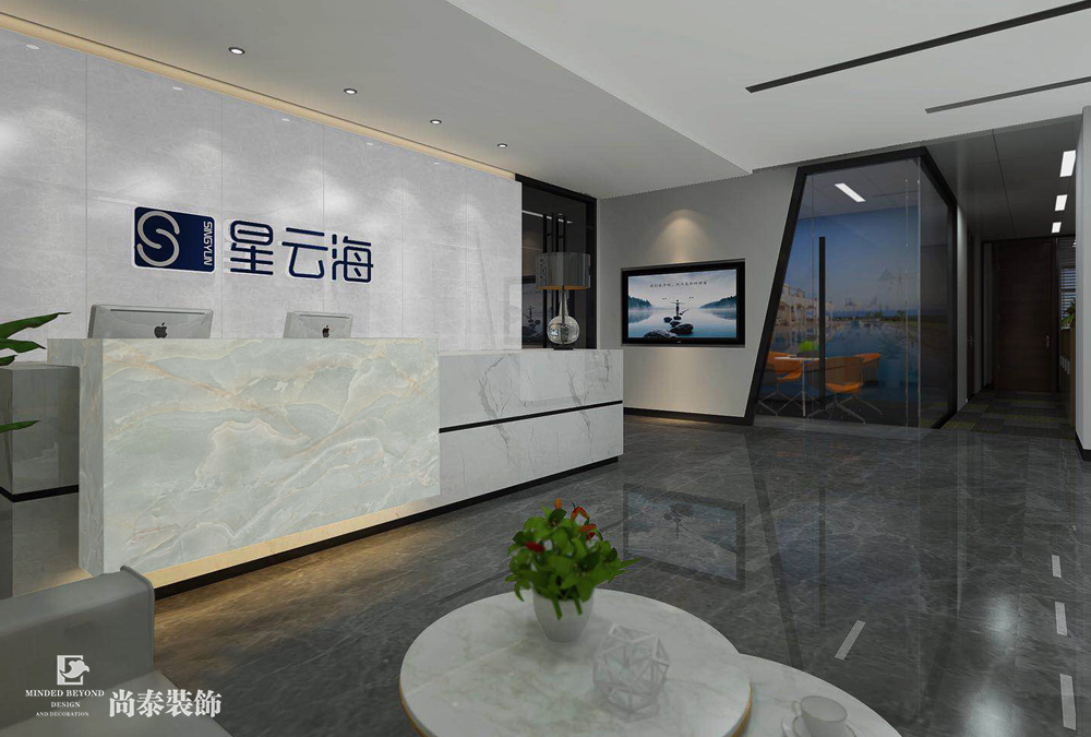 前臺裝修效果圖