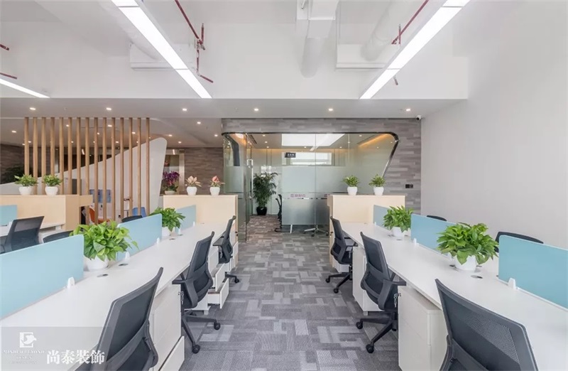 辦公室裝修實(shí)景圖