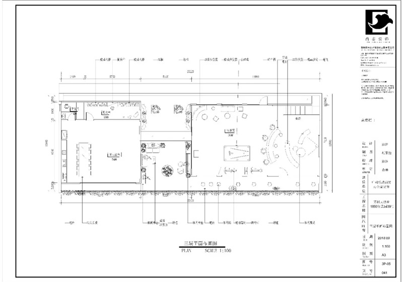 辦公室裝修平面圖