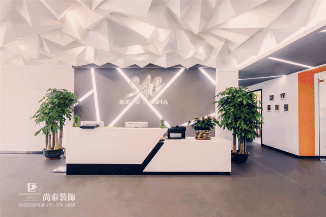 天鵬集團辦公室裝修效果圖