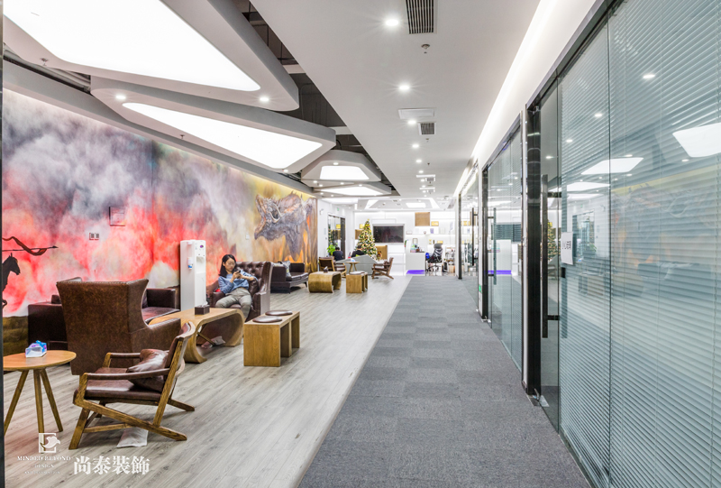 休閑區(qū)裝修實(shí)景圖