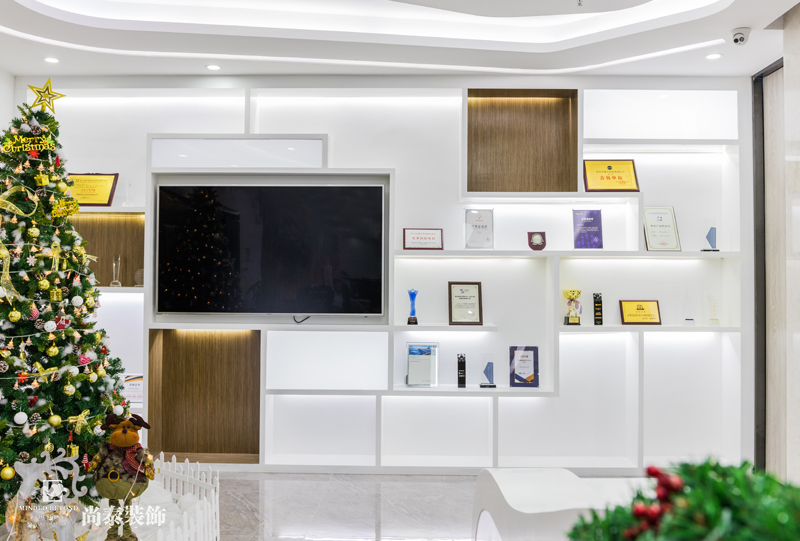 榮譽(yù)墻裝修實(shí)景圖