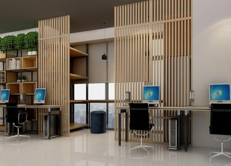 深圳福田陽光高爾夫大廈互聯(lián)網(wǎng)信息查詢服務(wù)平臺辦公室裝修