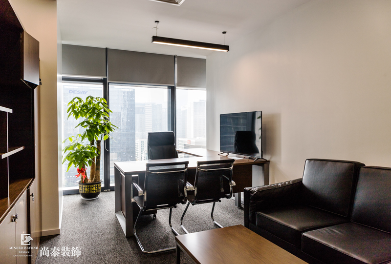 經(jīng)理辦公室裝修實(shí)景圖