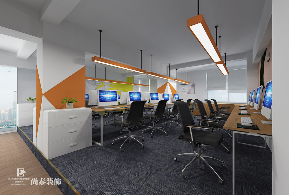 深圳羅湖科技大廈珠寶展廳辦公室設(shè)計裝修 