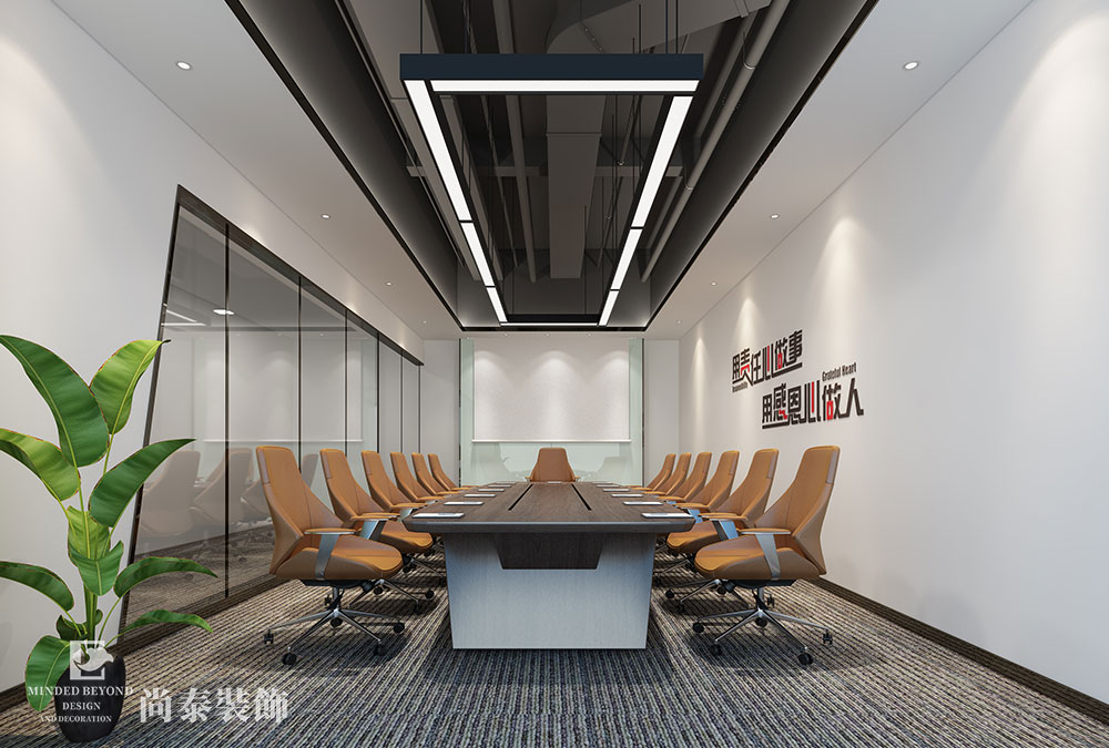 深圳龍華富安娜工業(yè)園國家高新技術企業(yè)辦公樓裝修設計