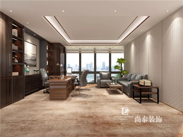 老板辦公室裝修效果圖