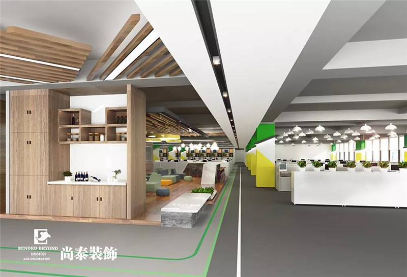 辦公室過(guò)道裝修效果圖