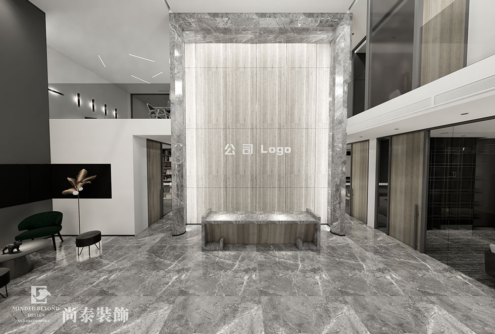 辦公室前廳裝修效果圖