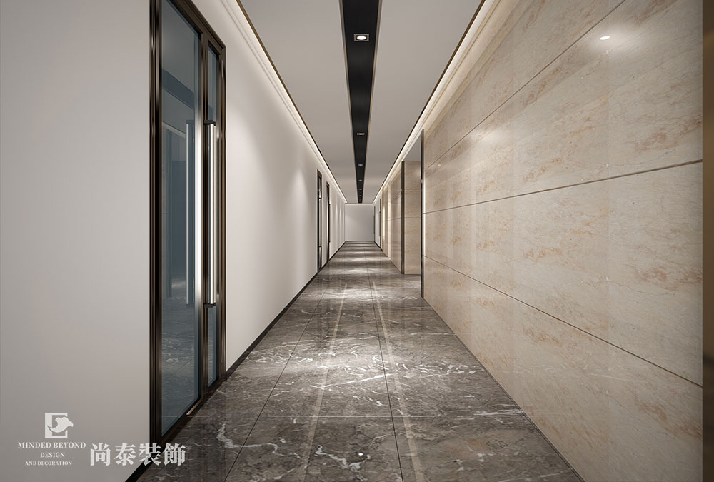  深圳寶安中心區(qū)智慧產業(yè)園科技公司辦公室裝修效果圖 