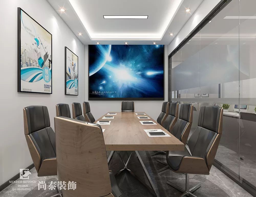 100平米辦公室裝修效果圖