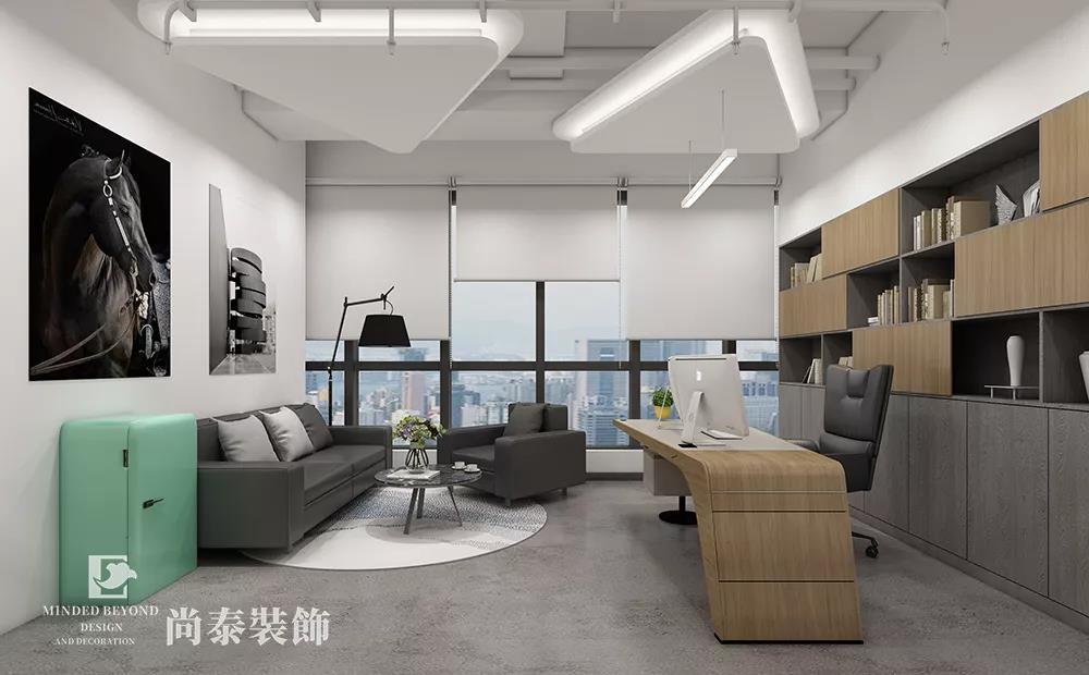 公司總經理辦公室裝修效果圖