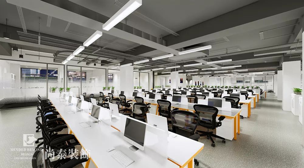 公司辦公室辦公區(qū)裝修設(shè)計(jì)效果圖