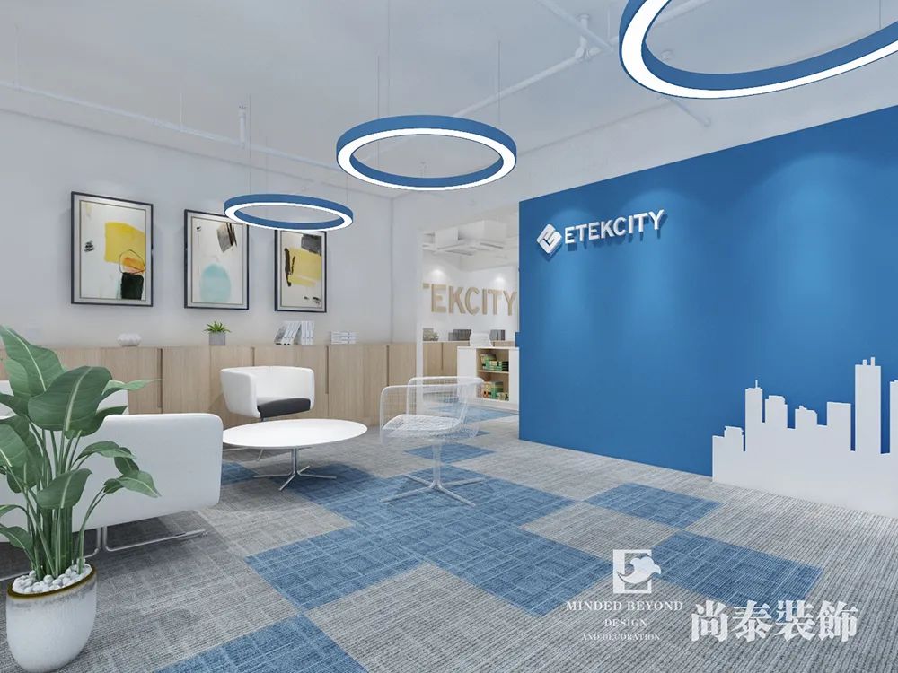 小型電商公司辦公室設(shè)計(jì)裝修圖片