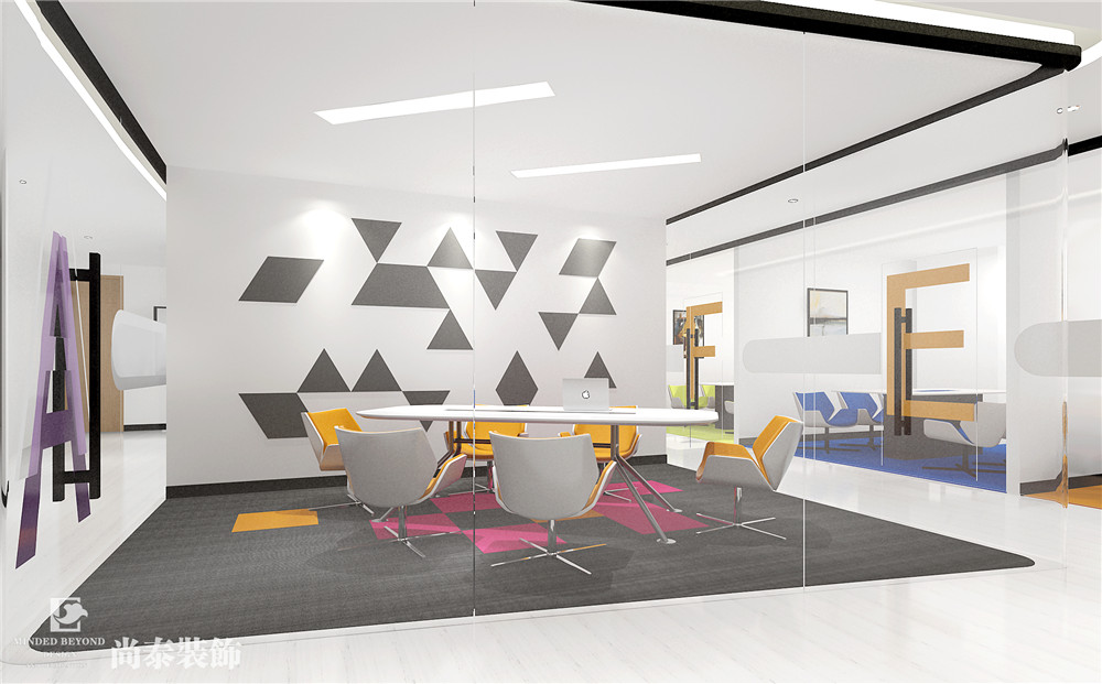 辦公室隔斷效果圖