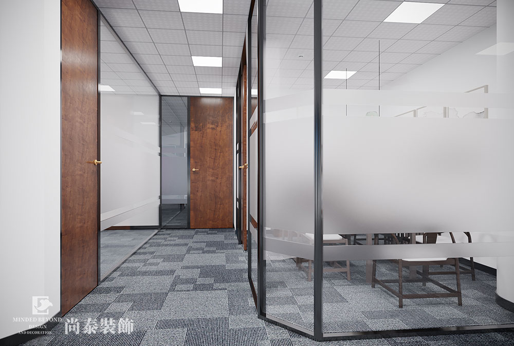 辦公室隔斷效果圖