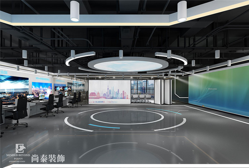 大型辦公室裝修設(shè)計效果圖
