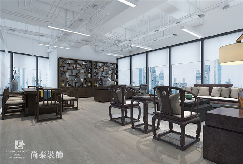 企業(yè)辦公室裝修效果圖