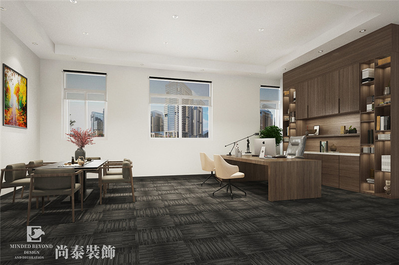 董事長辦公室設計效果圖