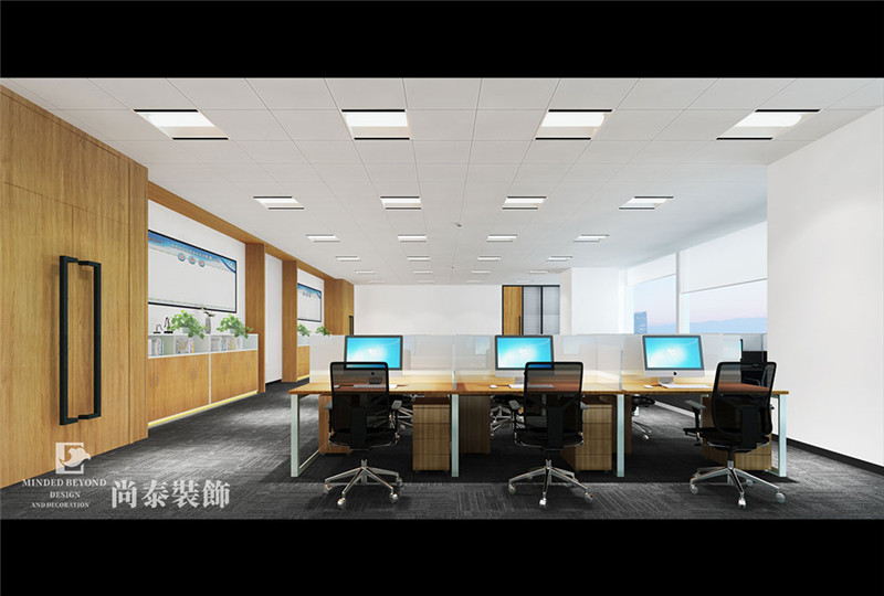 辦公室裝飾設計效果圖