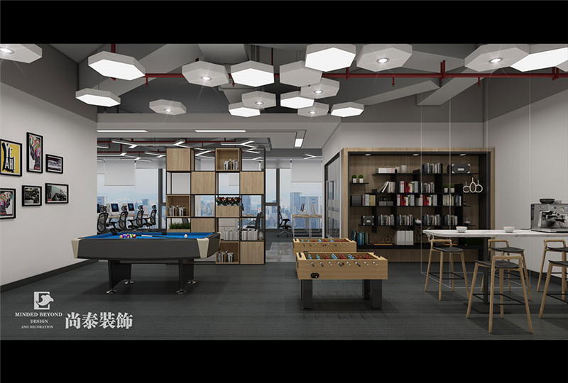 企業(yè)辦公室裝修設(shè)計(jì)效果圖