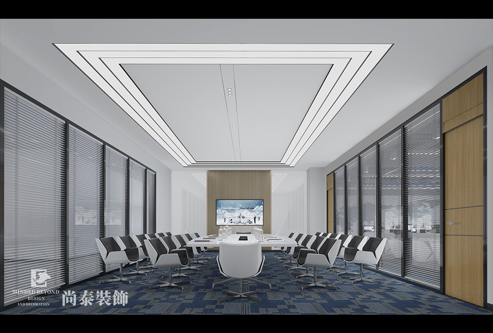 深圳寶安智匯創(chuàng)新中心科技公司辦公室裝修設計效果圖 