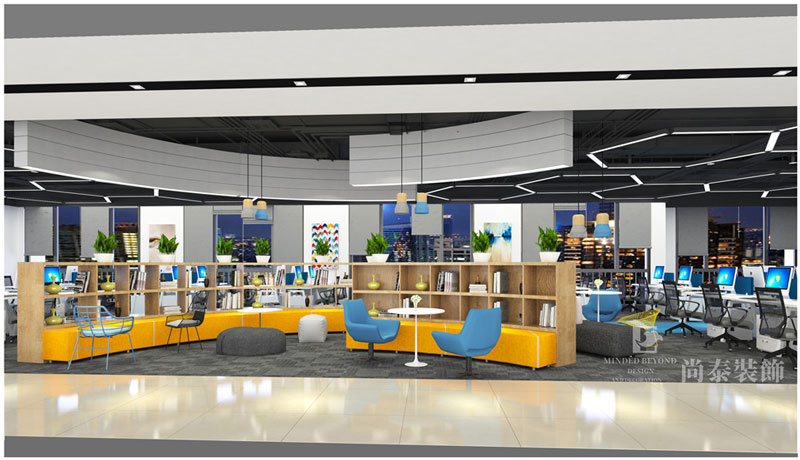 辦公廠房裝修效果圖
