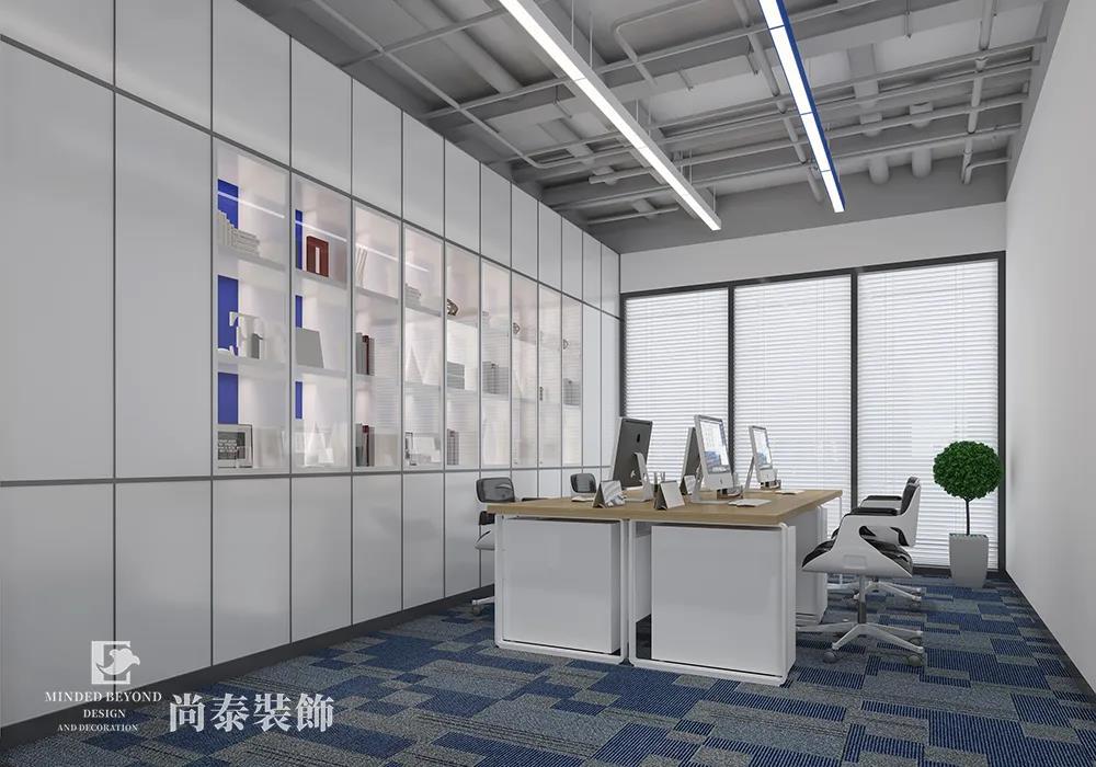科技公司財務室裝修效果圖