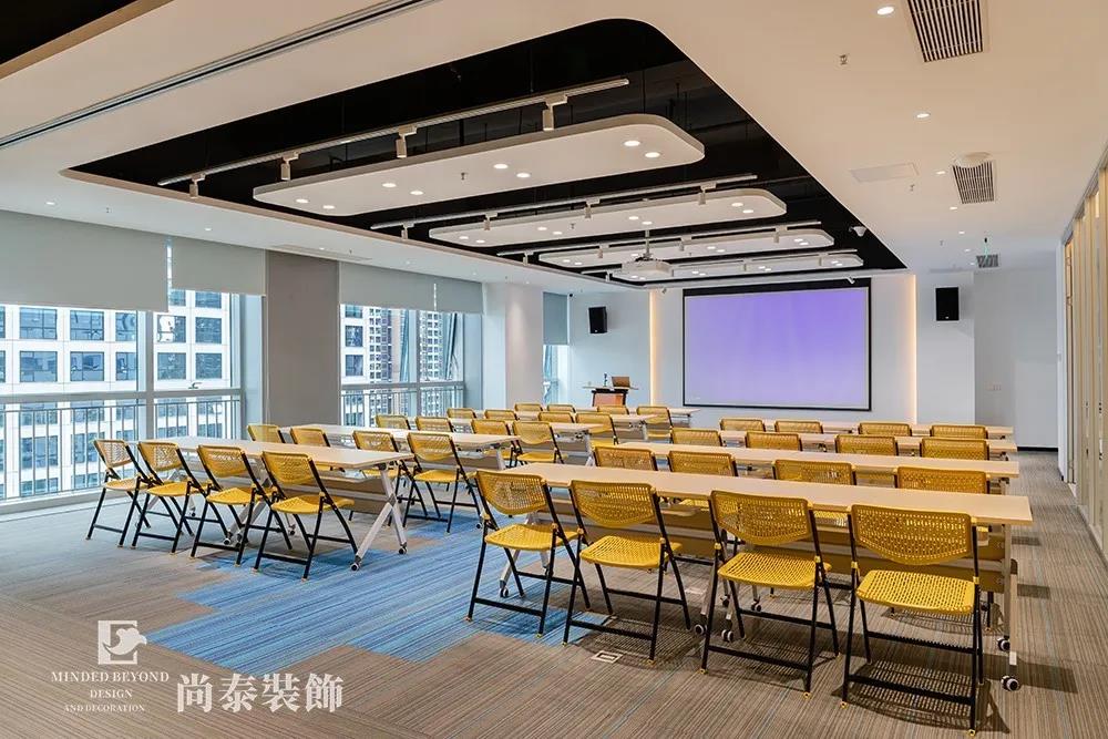 科技公司辦公室培訓室裝飾效果圖