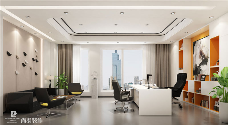 董事長辦公室裝修設(shè)計效果圖