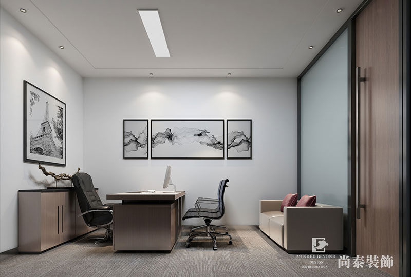 辦公室裝修風格效果圖
