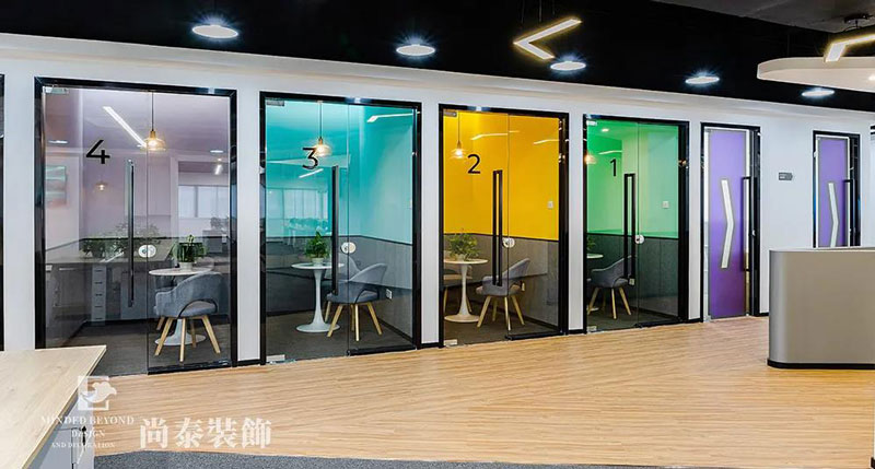 辦公空間裝修實(shí)景圖