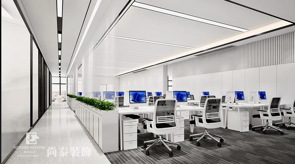 生物科技辦公室設(shè)計(jì)裝修效果圖